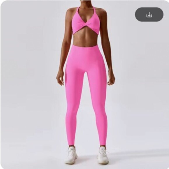 Pink Workout Set - Picture 1 of 7